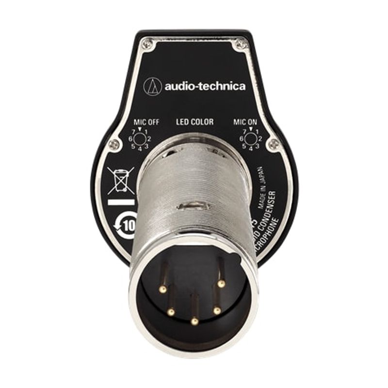 Card Cond 5-Pin Flush-Mount Boundary Mic w/ Switch, Sort