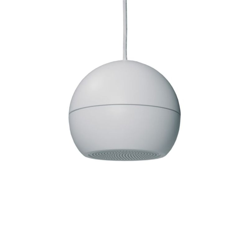 Høyttaler Pendel Kule 5.25(RAL 9010),100V,4-8-16W,EN54