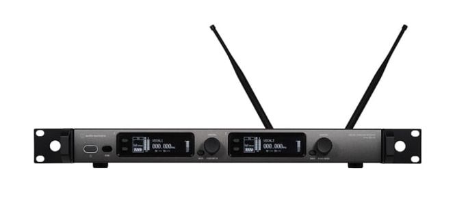 Hovedbilde Mottager 2x m/DANTE,Dig.Kryptert D3200, 606.000 - 665.975MHz