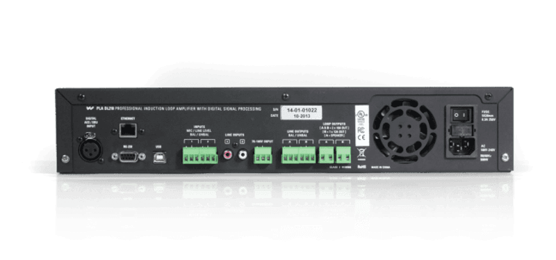 Induction loop amplifier system w/network.  2x12A