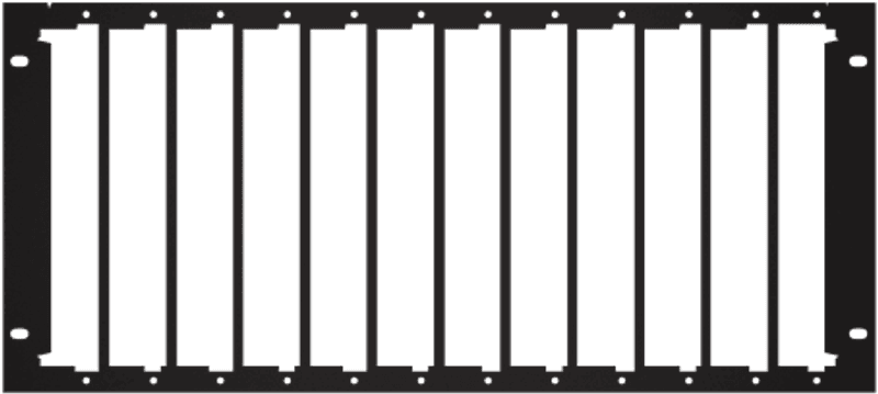 Rackbrakett for 12 stk AUR-VLX/RXC-3 5U