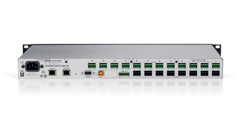 DSP 12 Inn/8 Ut DANTE USB TCP/IP RS232 GPIO