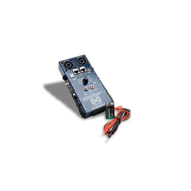 Hovedbilde Kabeltester XLR3p,XLR5p Jack,RJ45,BNC,Phono,DIN,Speakon4&8p