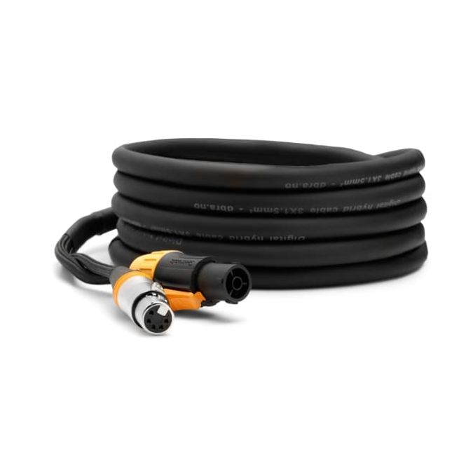 Hovedbilde Hybridkabel DMX TrueCon 1,5mm2 + 5P XLR, 12m