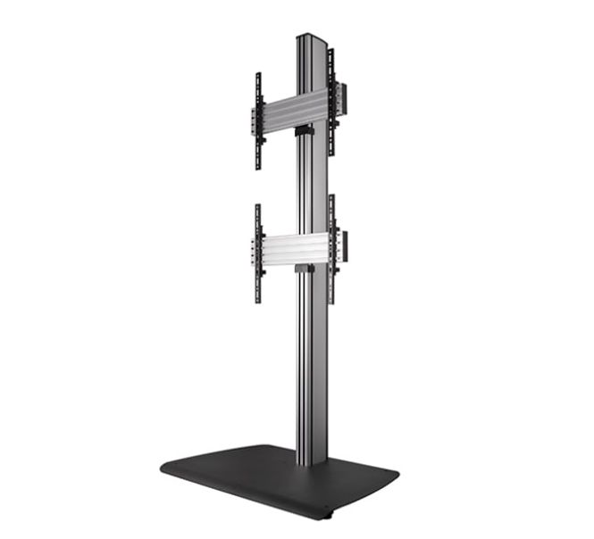 Hovedbilde Dobbel stack gulvstativ. Silver 1.8m