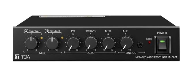 Hovedbilde TOA IR Wireless Tuner/Mikser med 3xAuxIP, 3bånd EQ
