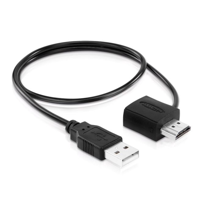 Hovedbilde HDMI power adapter via USB-A