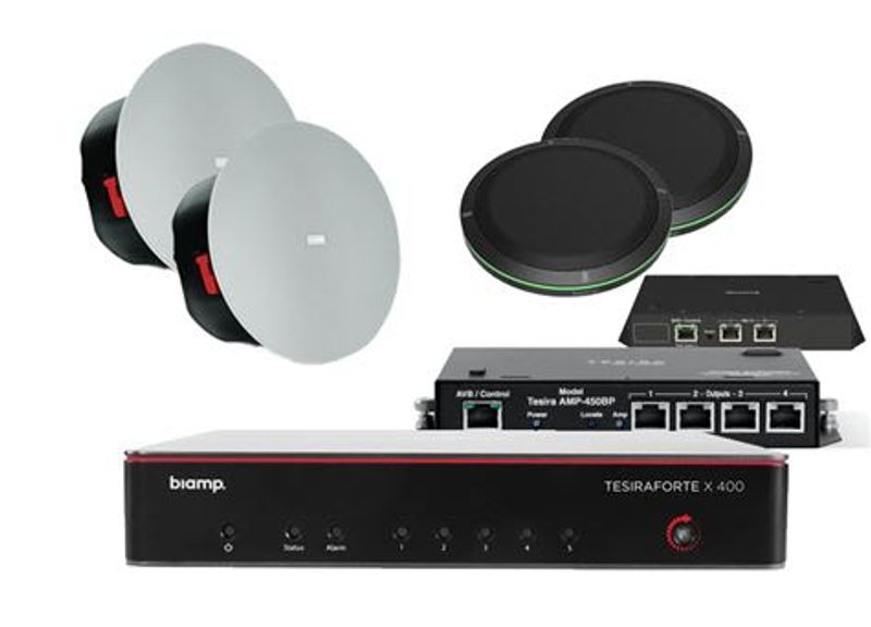Bundle:SCX400,TTM-XB,AMP-450BP,1x2 C-IC6W,2x7.5m+3x3m Cat5e