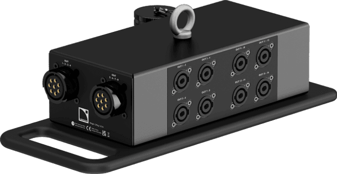 Hovedbilde Breakout box: SC32 to 2 x CA-COM + 8 x NL4