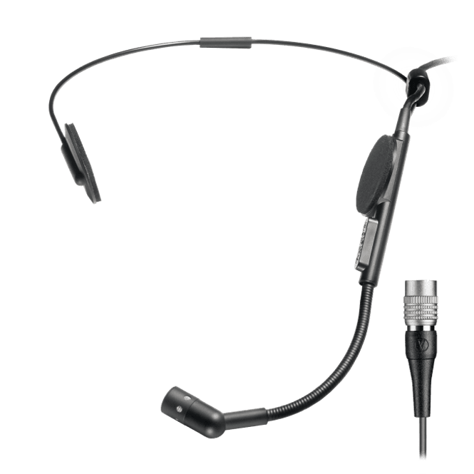 Hovedbilde Audio-Technica Mikrofon Kondensator Hodebøyle Nyre ATW3200/5200