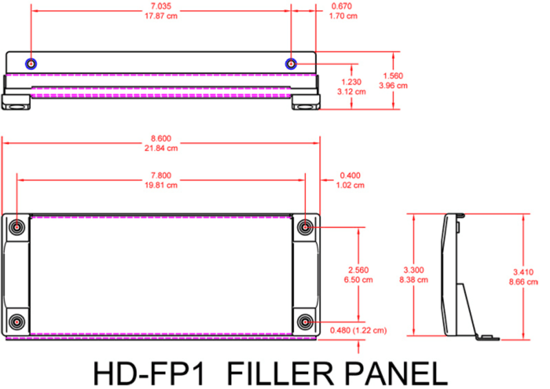 RDL Blindpanel RDL