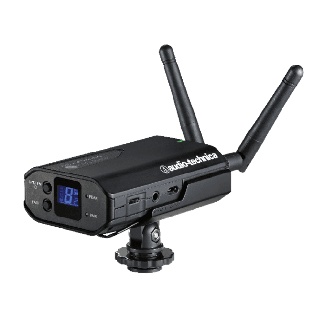 Hovedbilde Audio-Technica trådløst system beltpack kameramottager 2.4GHz,8c