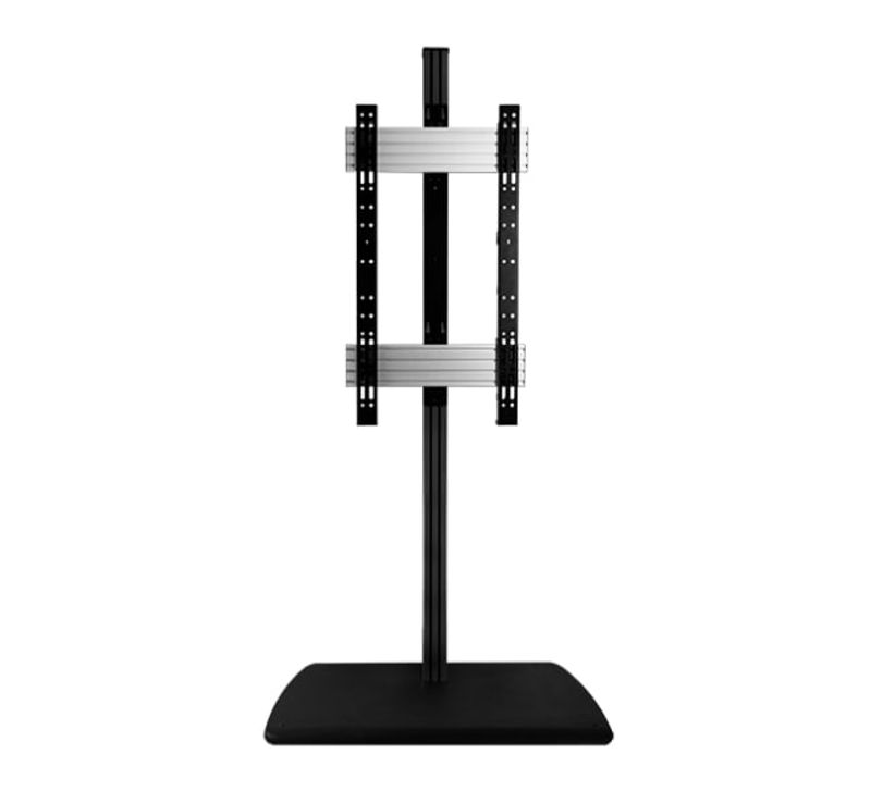 Portrait gulvstativ 60''-85''. Black