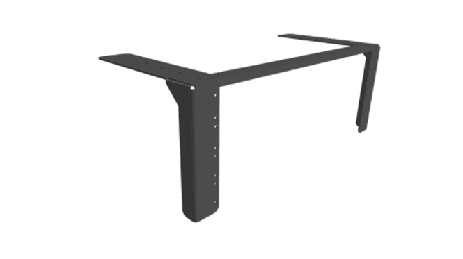 Hovedbilde Brakett/rackskinne for vegg/tak 4U
