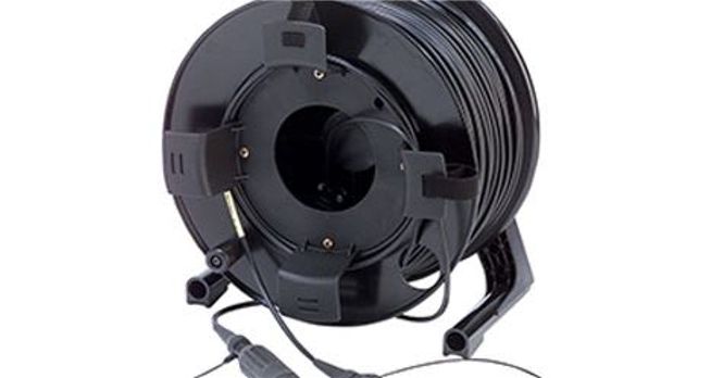 Hovedbilde Optisk kabel på trommel med HMA plugger - 150 meter