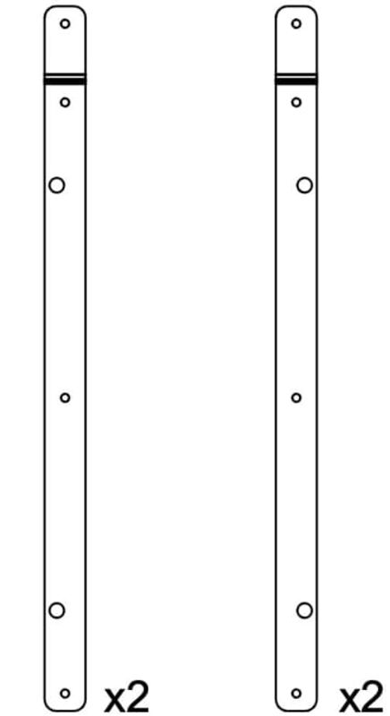 Rigging plates for KS21i(RAL)
