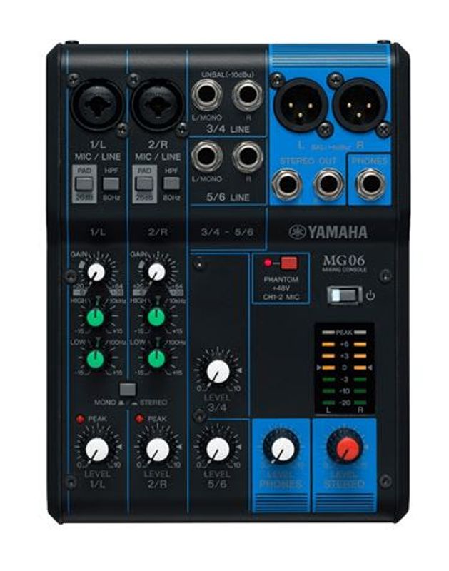 Yamaha Mikser Bord 2xMikrofon 2xStereo Linje