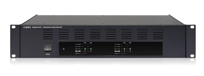 Hovedbilde Forsterker 4x240W@100V eller@4Ohm, 2U,19
