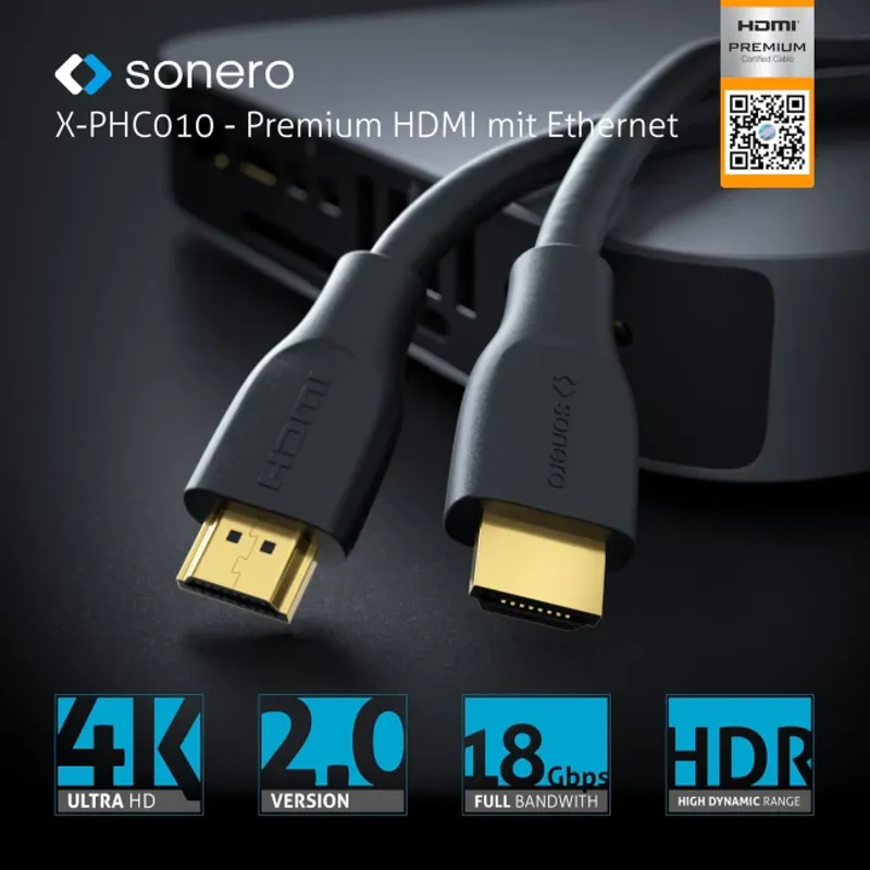 Kabel HDMI 2.0 4K 18Gbps 3 meter
